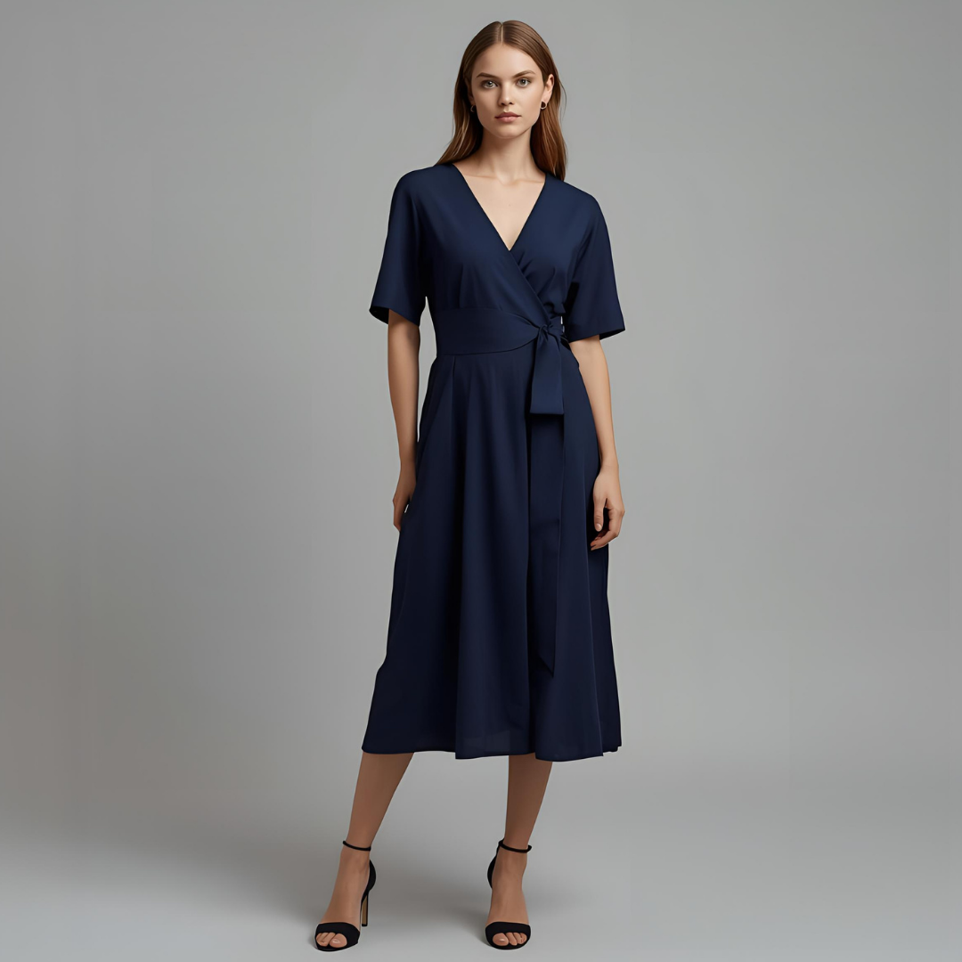 NOVA | Long Blue Dress